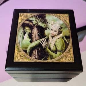 🧚‍♂️Anne Stokes Kindred Spirits Trinket Box🐉